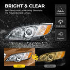 Chrome Projector Halogen headlight features and specifications for 2008-2009 Subaru Outback (image 4)