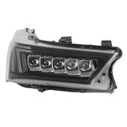 Led headlight adjuster close-up for 2017-2020 Acura MDX