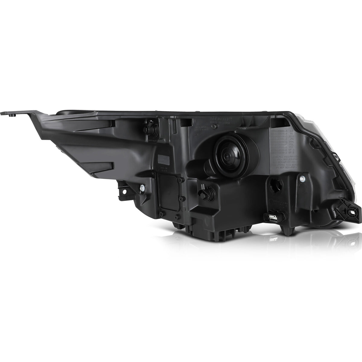 Led reflector headlight adjuster close-up for 2016-2018 Ford Explorer