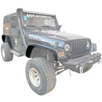 Steel Fender Flare 4pcs Set for Jeep Wrangler YJ & TJ 1987-2006 Exterior Part