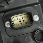 Halogen headlight mounting tab close-up for 2015-2017 Chrysler 200