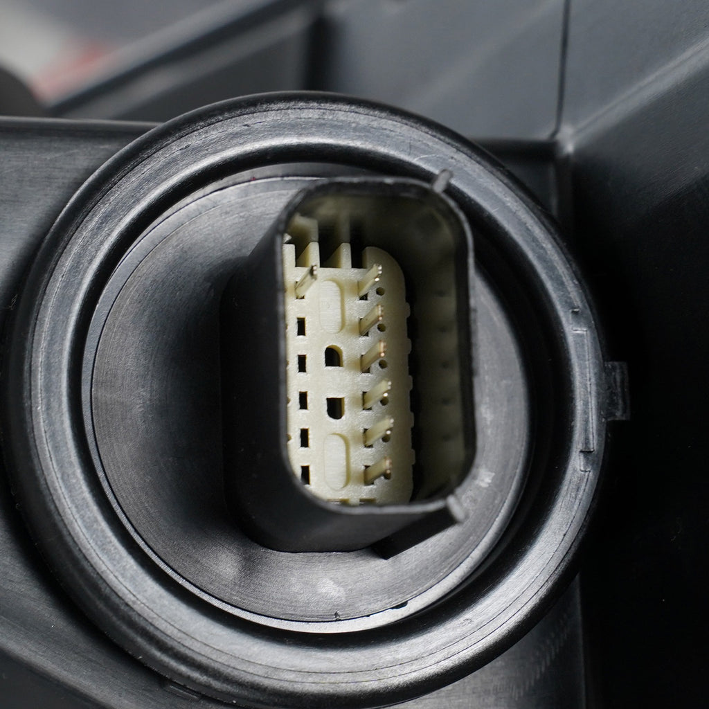 Led headlight adjuster close-up for 2022-2024 GMC Terrain