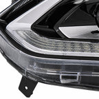 Right HID headlight lens close-up for 2017-2021 Chevy Bolt EV