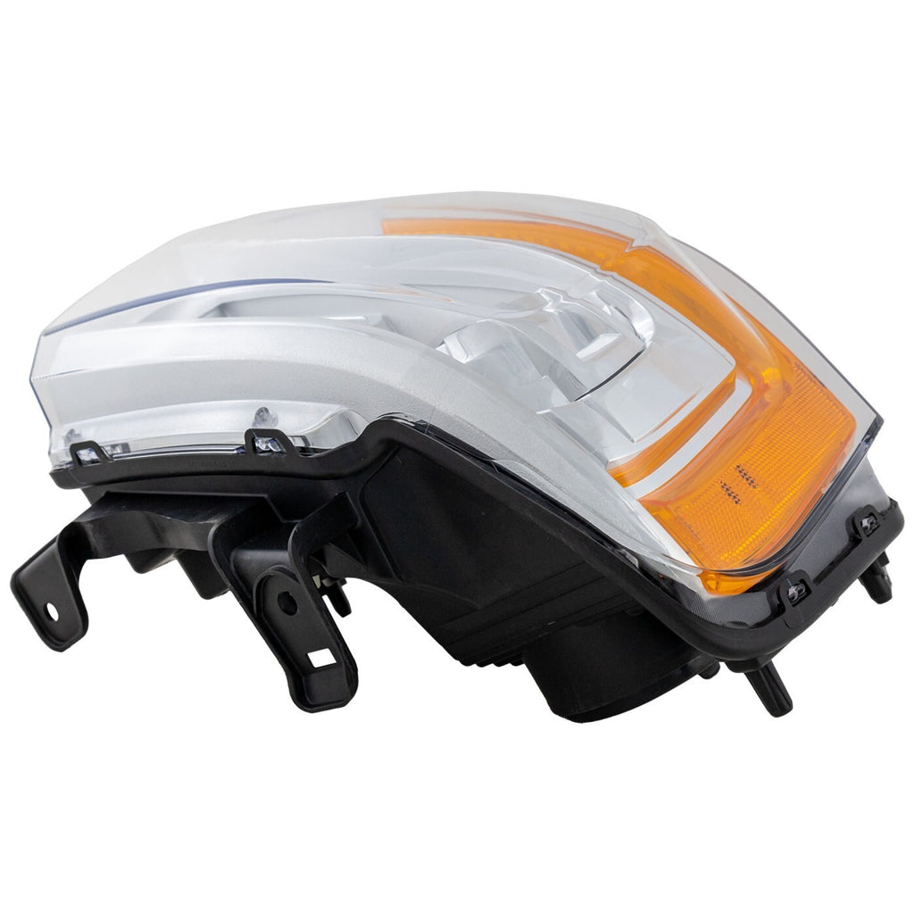 Halogen projector headlight adjuster close-up for 2015-2017 Ford Expedition
