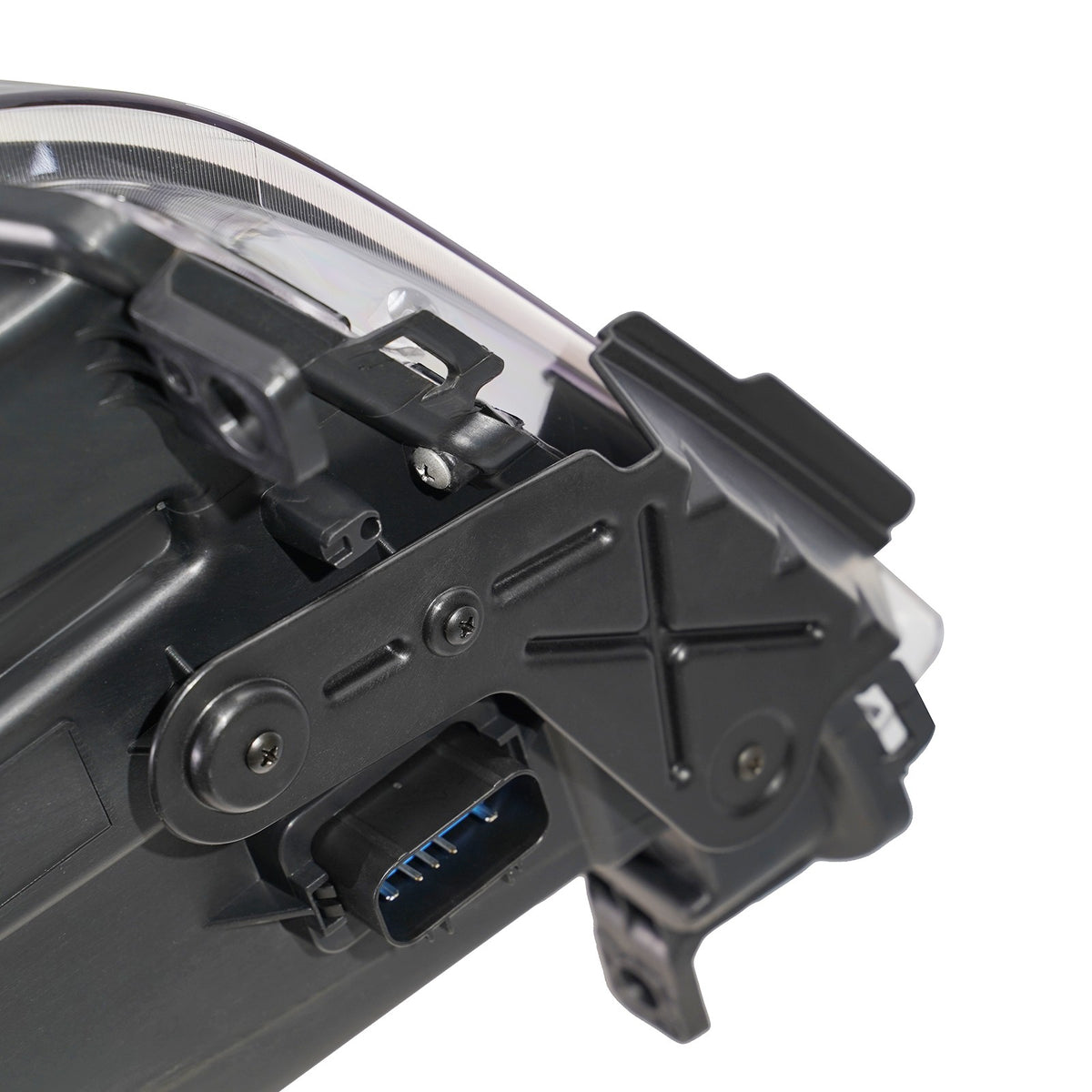 Halogen headlight adjuster close-up for 2008-2014 Cadillac CTS