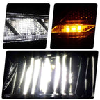 Led headlight connector close-up for 2019-2024 VW Jetta