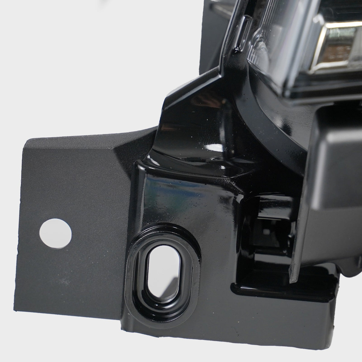 Led headlight adjuster close-up for 2018-2021 Ford Expedition