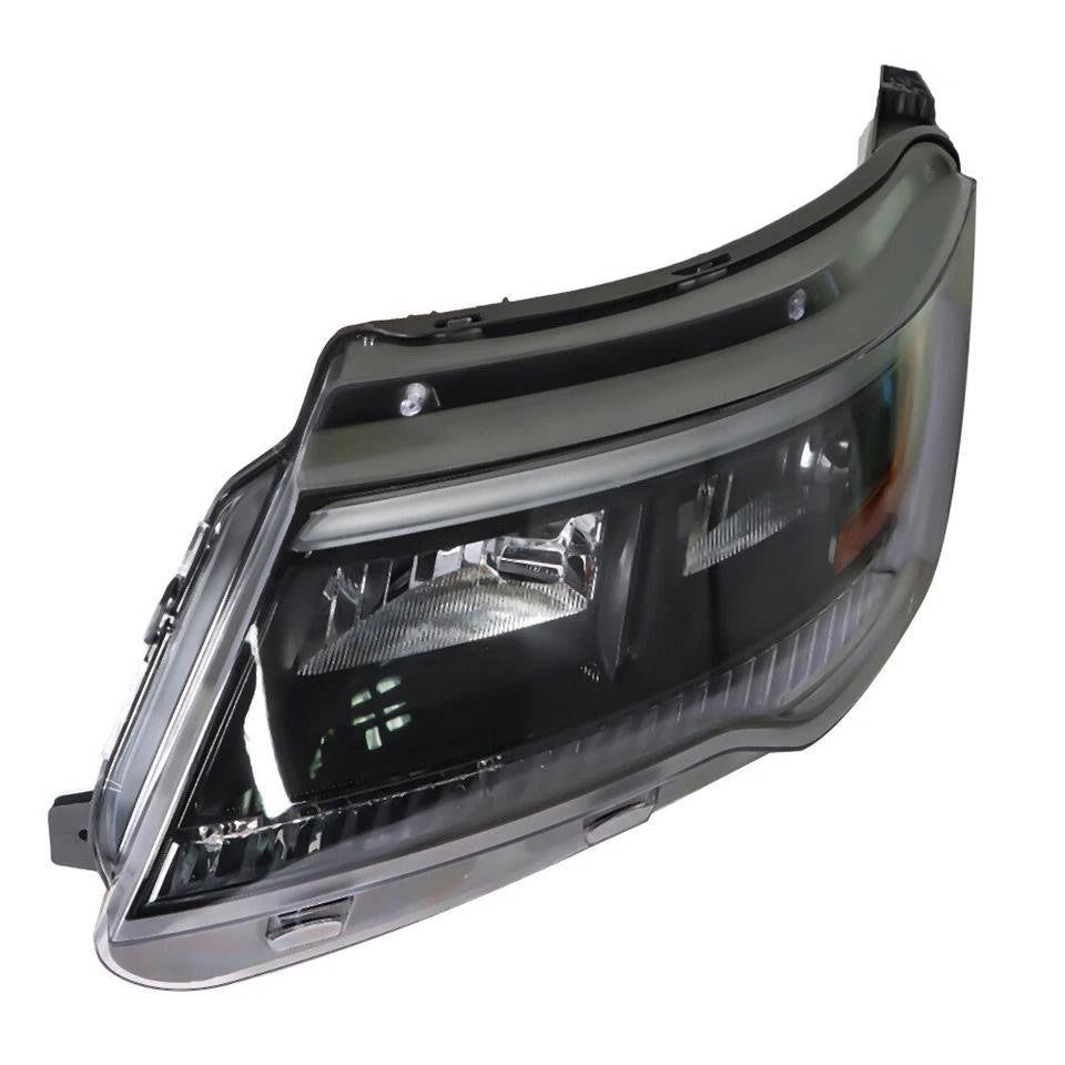 Led headlight mounting tab close-up for 2016-2018 Ford Explorer Sport