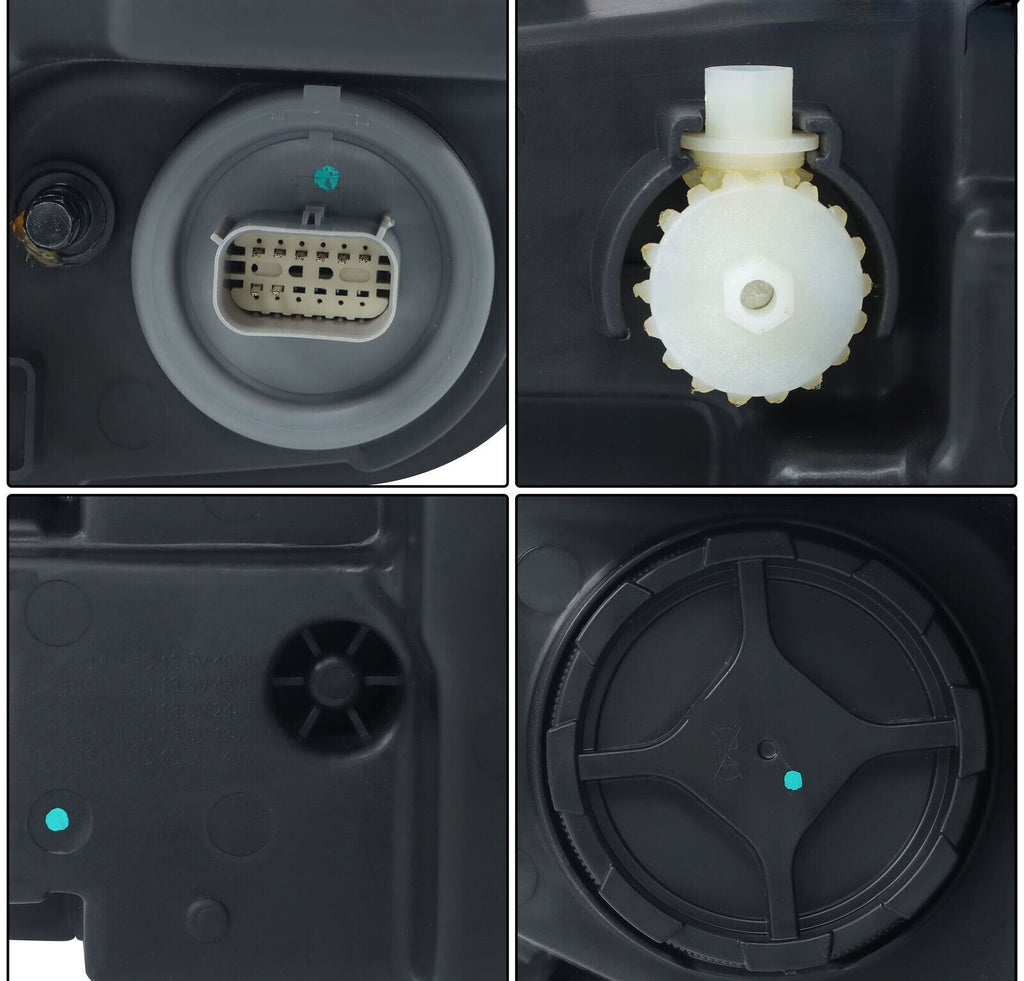 Led headlight bulb socket close-up for 2019-2024 Chevy Camaro