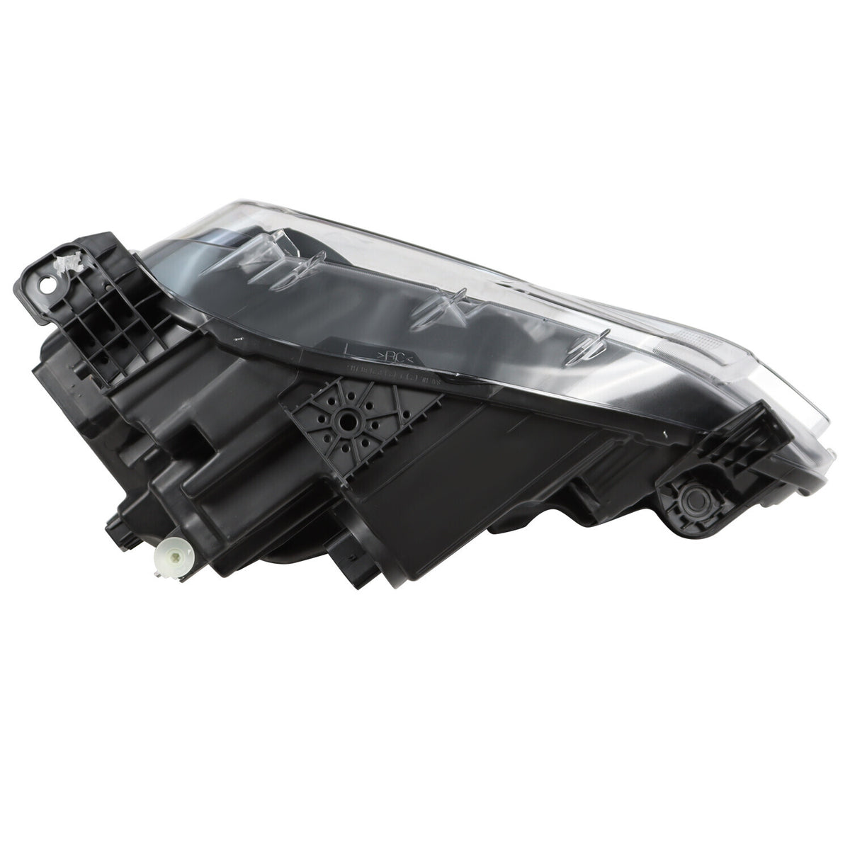 Right LED headlight lens close-up for 2021-2025 Ford Bronco Sport