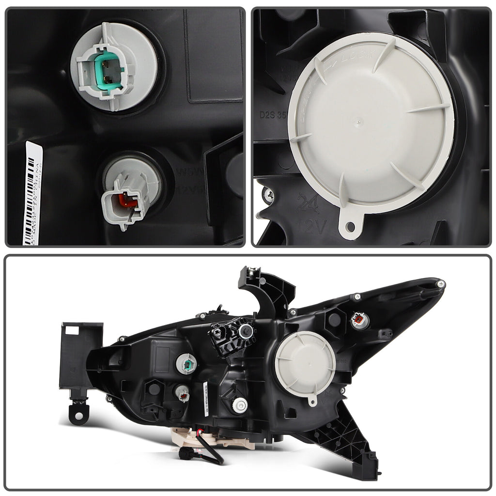 Hid headlight connector close-up for 2014-2015 Infiniti QX60