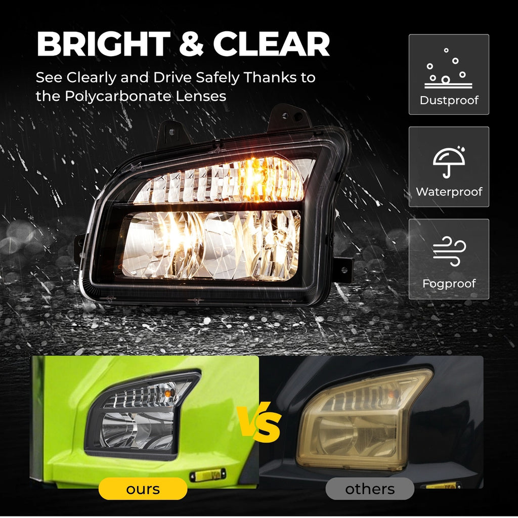 Black Halogen headlight features and specifications for 2014-2023 Kenworth T880 (image 5)