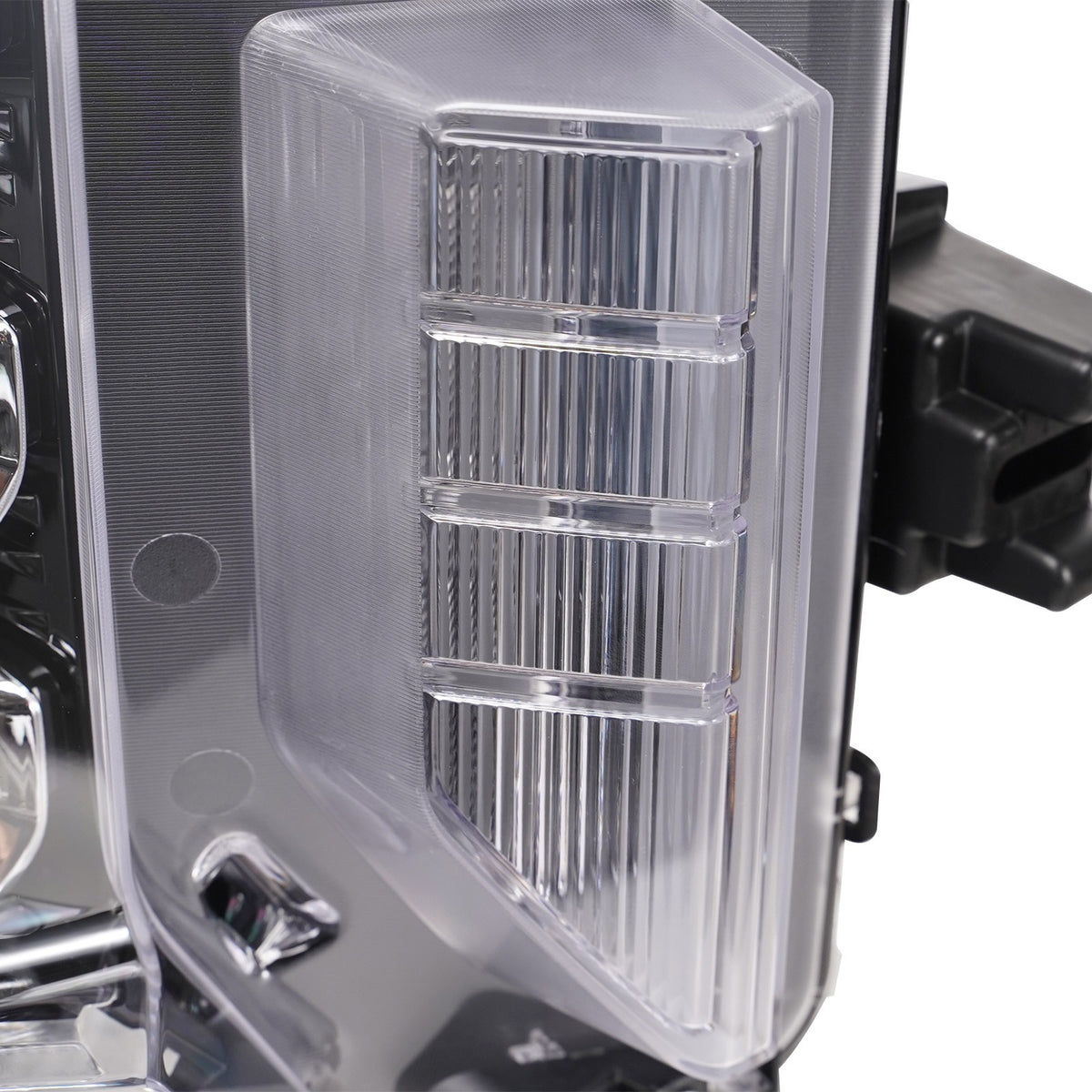 Led headlight adjuster close-up for 2020-2023 GMC Sierra 2500HD/3500HD