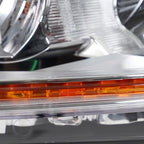 Halogen headlight adjuster close-up for 2014-2018 Ford Transit Connect