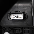 Led headlight adjuster close-up for 2024-2026 Ford F-150 Raptor