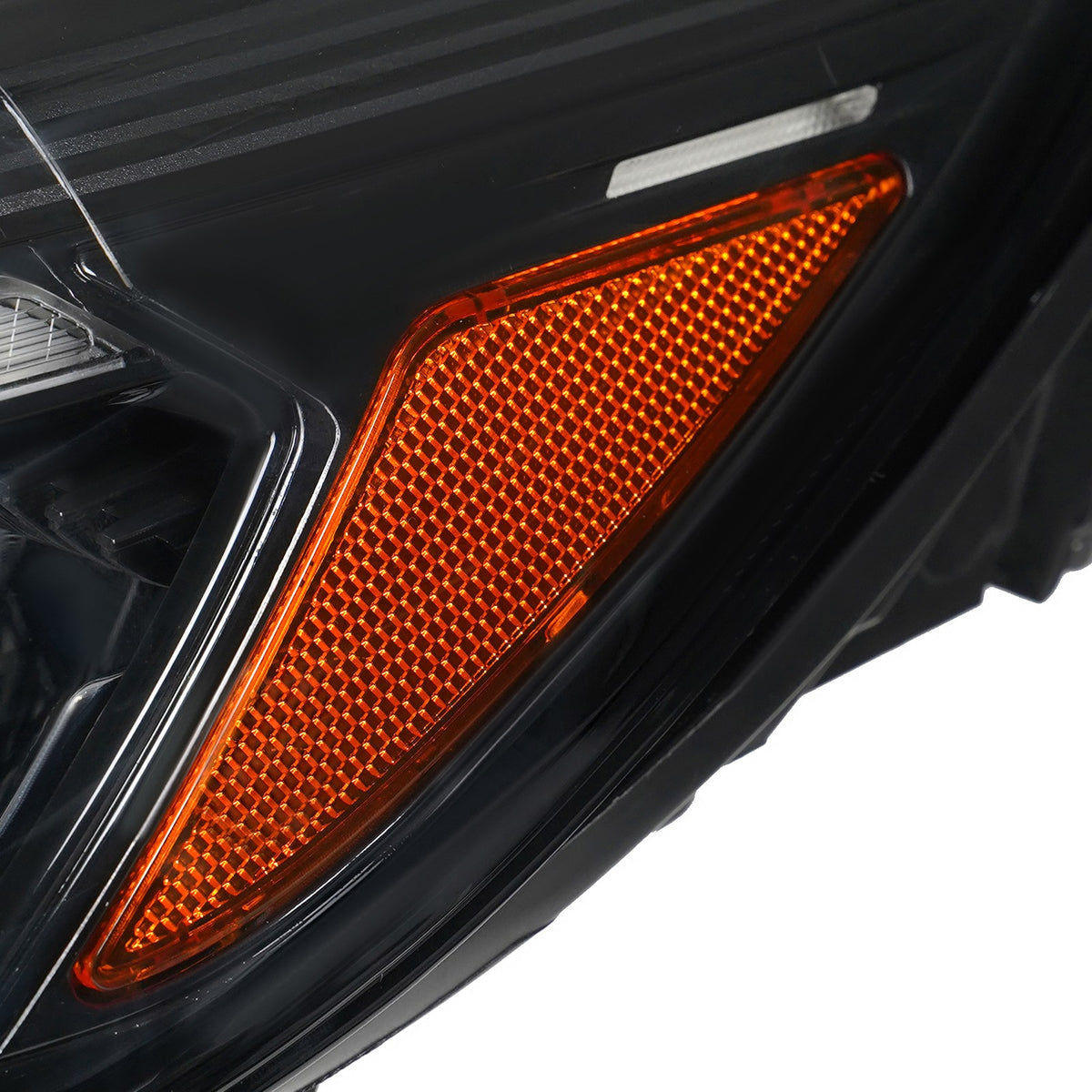Led headlight adjuster close-up for 2023-2025 Ford Escape