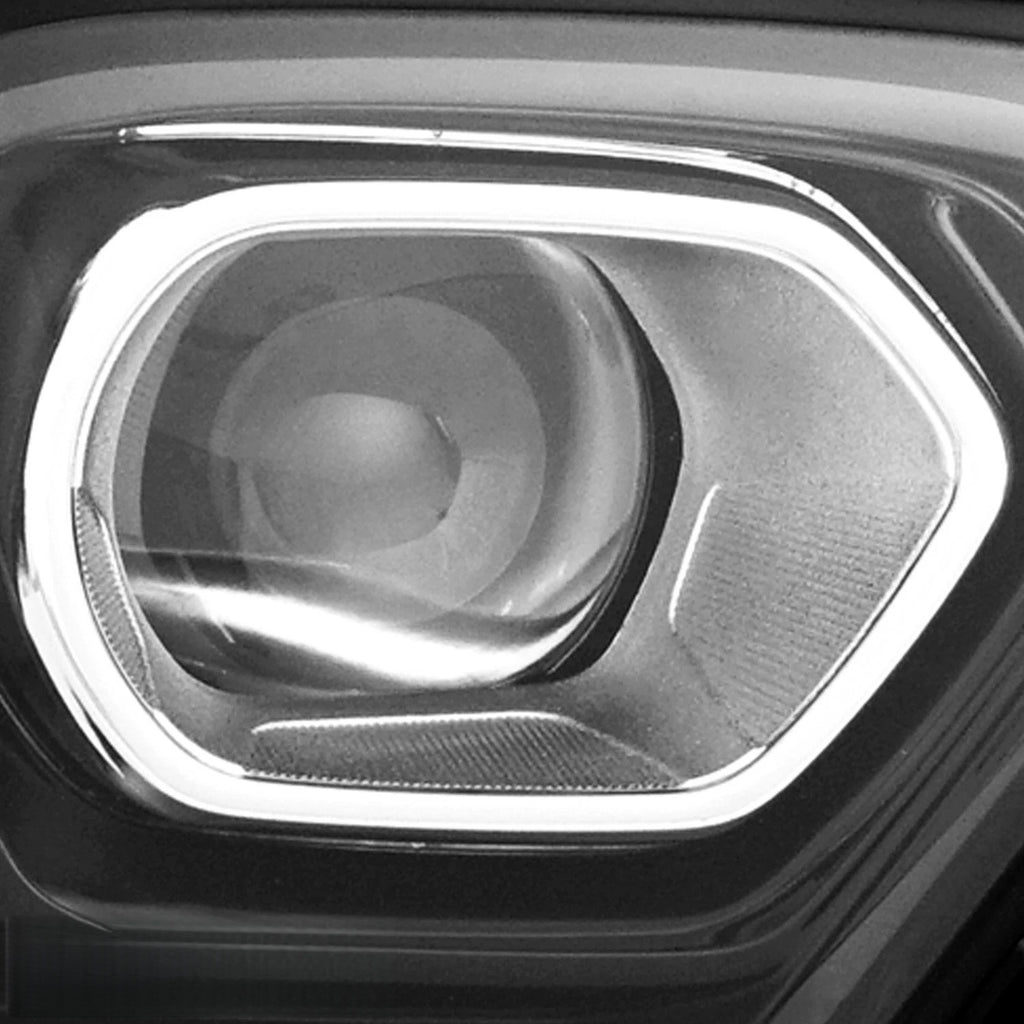 Right LED headlight lens close-up for 2024-2026 Chevrolet Trailblazer LS