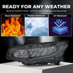 Full LED headlight features and specifications for 2016-2021 Honda Civic (image 5)