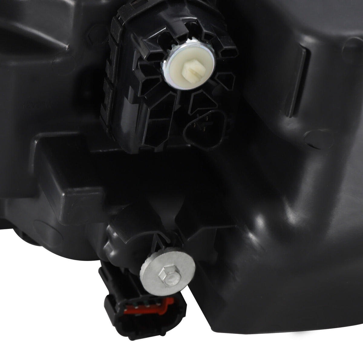 Led headlight adjuster close-up for 2016-2019 Infiniti Q50