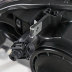 Hid headlight bulb socket close-up for 2011-2014 BMW X3 (F25)