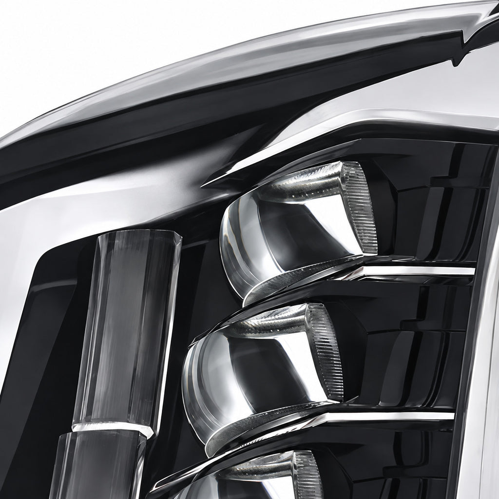 Led headlight connector close-up for 2015-2020 Cadillac Escalade