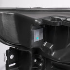 Led headlight bulb socket close-up for 2021-2023 Ford F-150