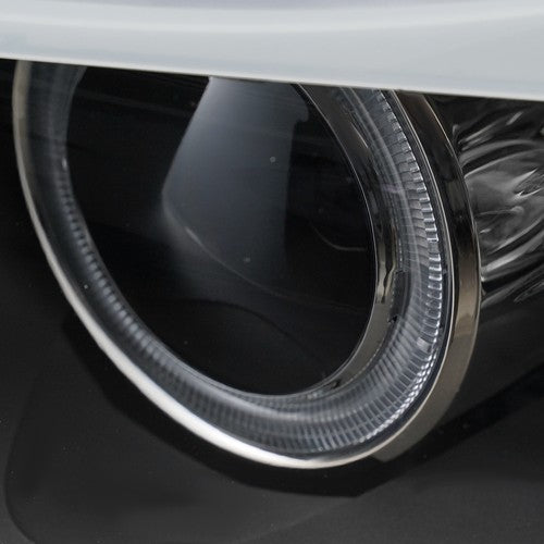 Halogen headlight adjuster close-up for 2009-2012 BMW 3 Series E90
