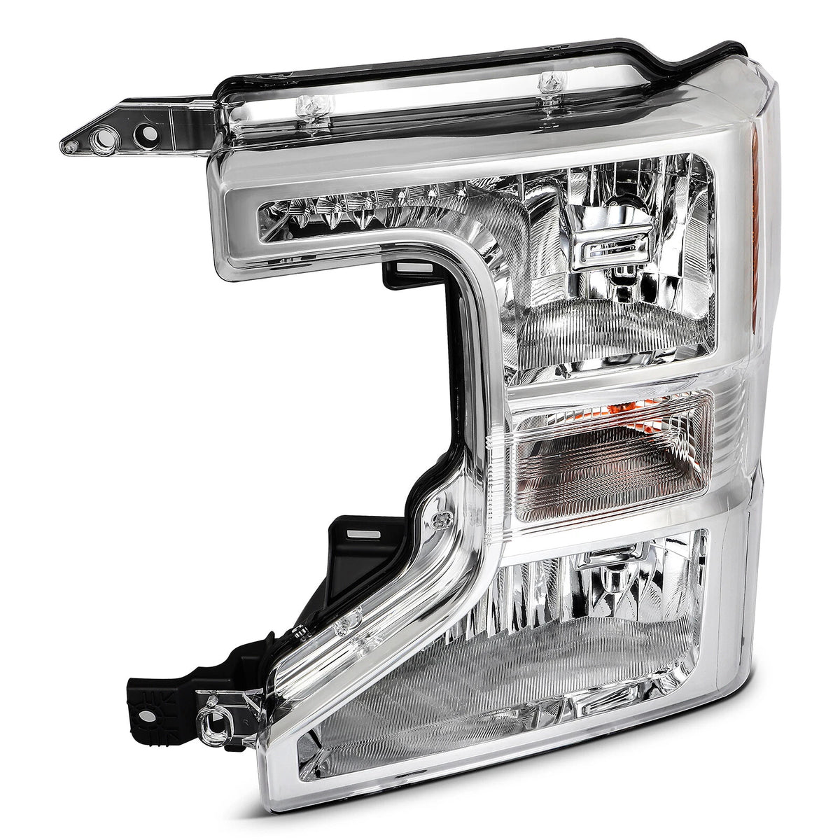 Halogen headlight adjuster close-up for 2020-2022 Ford F-250/F-350 Super Duty