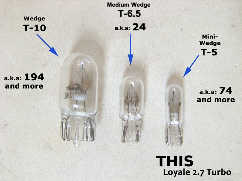 T5 58 70 73 74 Dashboard Gauge Cluster LED Bulbs (2 Pack) Lighting