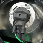 Halogen headlight mounting tab close-up for 2016-2017 Chevy Equinox
