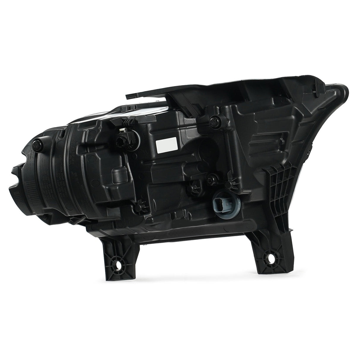 Pair LED headlight rear housing angle for 2021-2026 Dodge Durango