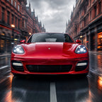 Full LED headlight top view for 2010-2013 Porsche Panamera 970
