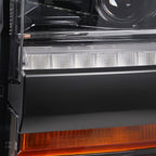 Hid headlight reflector close-up for 2016-2018 Chevy Silverado 1500