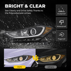 Black Projector Halogen headlight features and specifications for 2017-2018 Hyundai Elantra (image 5)