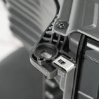 Led headlight mounting tab close-up for 2024-2026 Chevrolet Traverse