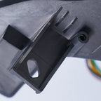 Halogen projector headlight adjuster close-up for 2014-2020 Chevy Impala