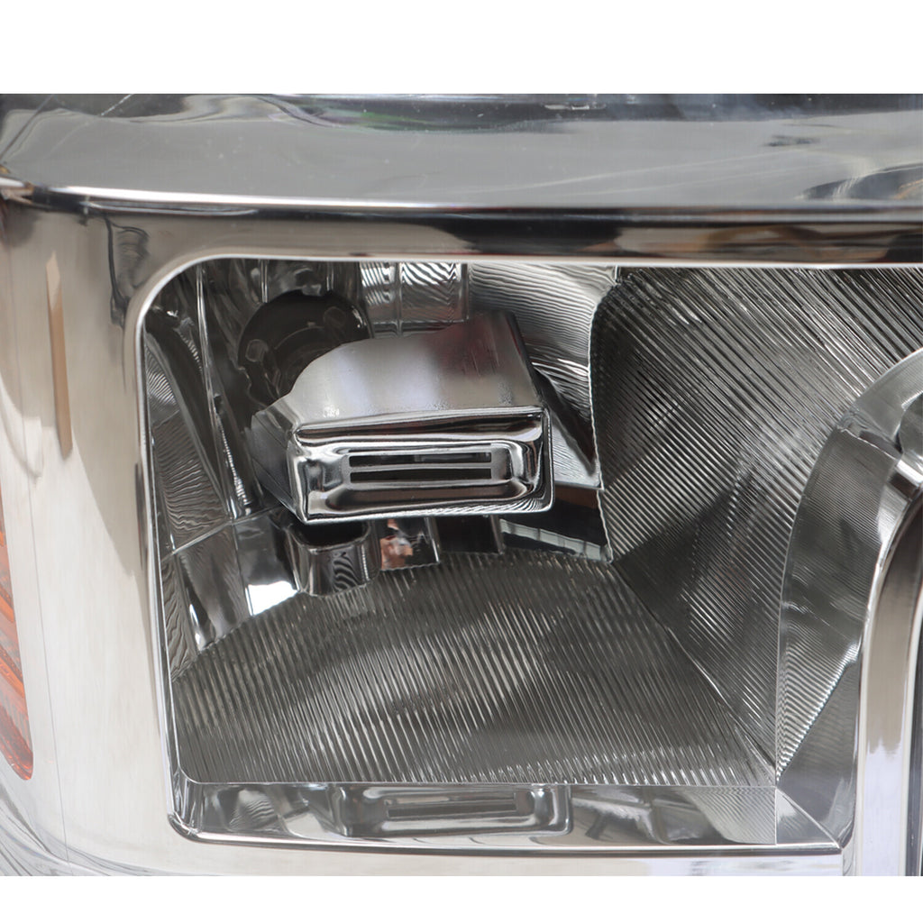 Halogen headlight bulb socket close-up for 2020-2022 Ford F-250/F-350 Super Duty