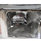 Halogen headlight bulb socket close-up for 2020-2022 Ford F-250/F-350 Super Duty