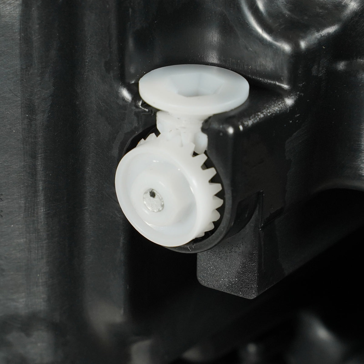 Led headlight adjuster close-up for 2019-2024 Ram 1500