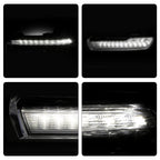 Halogen projector headlight adjuster close-up for 2015-2019 GMC Sierra HD