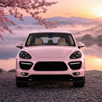 Passenger side 2023 Style Full LED headlight close-up for 2011-2014 Porsche Cayenne 958