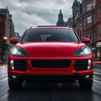 Full LED headlight lens and housing detail for 2007-2010 Porsche Cayenne 957