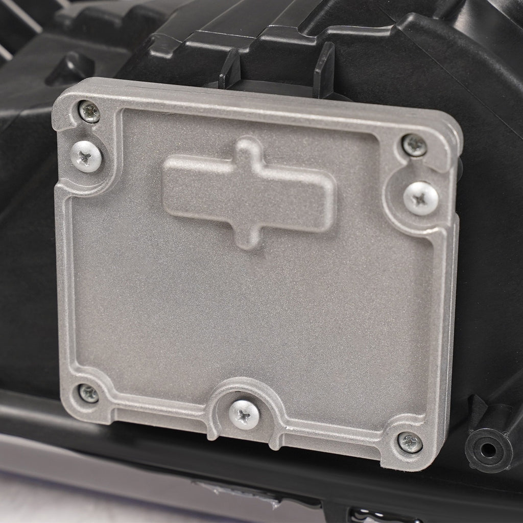 Led headlight mounting tab close-up for 2015-2017 Ford F-150