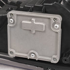 Led headlight mounting tab close-up for 2015-2017 Ford F-150