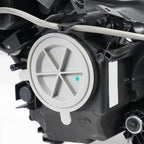 Hid headlight adjuster close-up for 2011-2014 Infiniti M37/M56/Q70