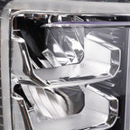 Led headlight bulb socket close-up for 2020-2023 GMC Sierra 2500HD/3500HD