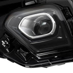 Led headlight connector close-up for 2024-2026 Chevrolet Trailblazer LS