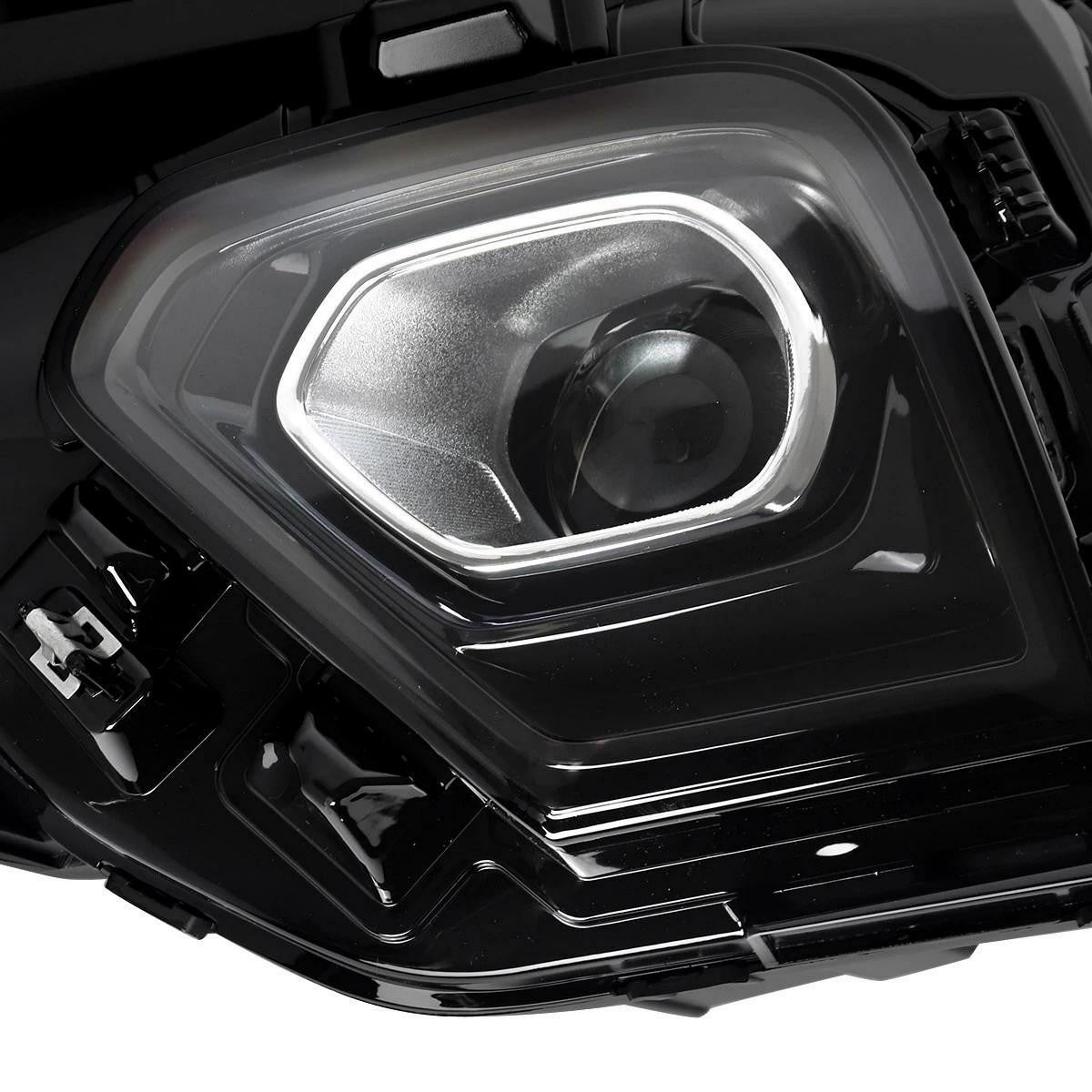 Led headlight connector close-up for 2024-2026 Chevrolet Trailblazer LS