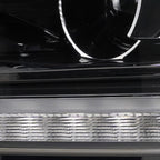 Hid headlight reflector close-up for 2016-2018 Chevy Silverado 1500
