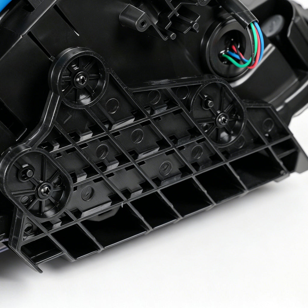 Led headlight mounting tab close-up for 2014-2022 Infiniti Q50